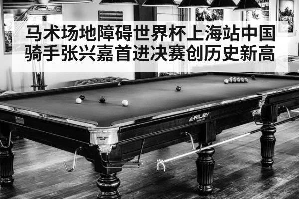 马术场地障碍世界杯上海站中国骑手张兴嘉首进决赛创历史新高